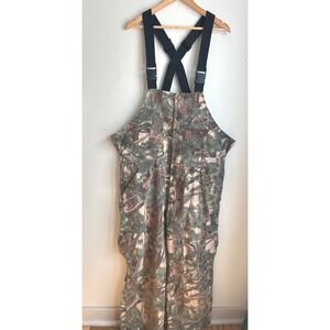Cabelas Mens XL Reg Seclusion 3D Konifer Camo Hunting Bib Overalls Utility